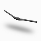 Manillar Gemini KÄSTOR de carbono con potencia integrada y diseño unibody, vista de frente