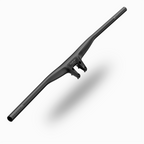 Manillar Gemini POLLUX de carbono para descenso, con diseño robusto y acabado de alta gama, vista superior